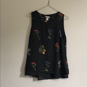 Floral Tank Blouse
